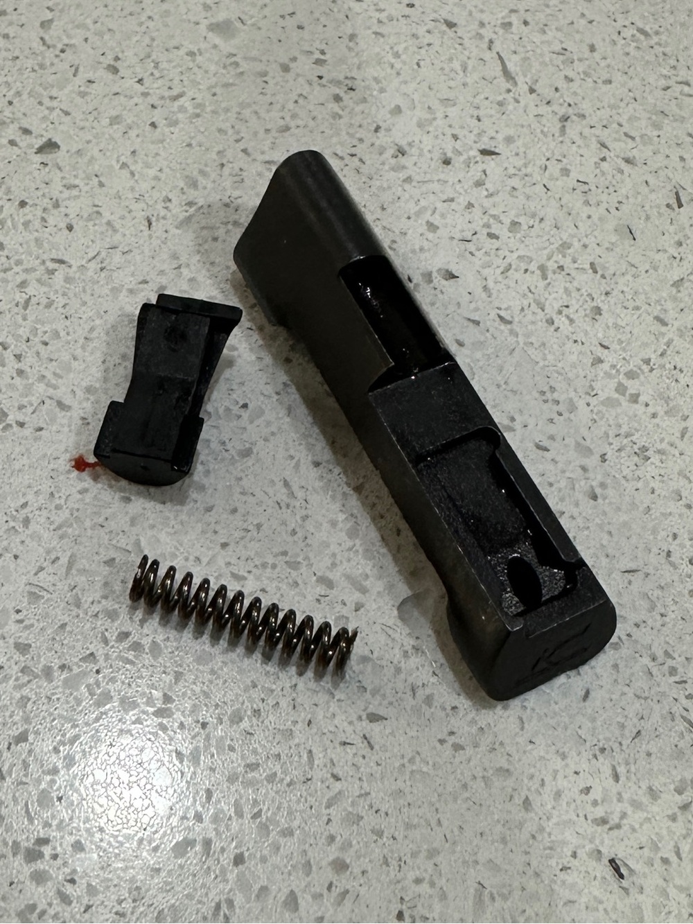 Sig Sauer Armory Craft Extended metal P320 mag release